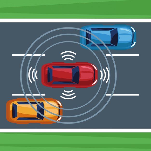 Servicio de coche de localización GPS