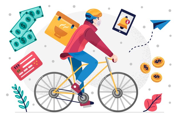 Servicio de entrega en primera línea