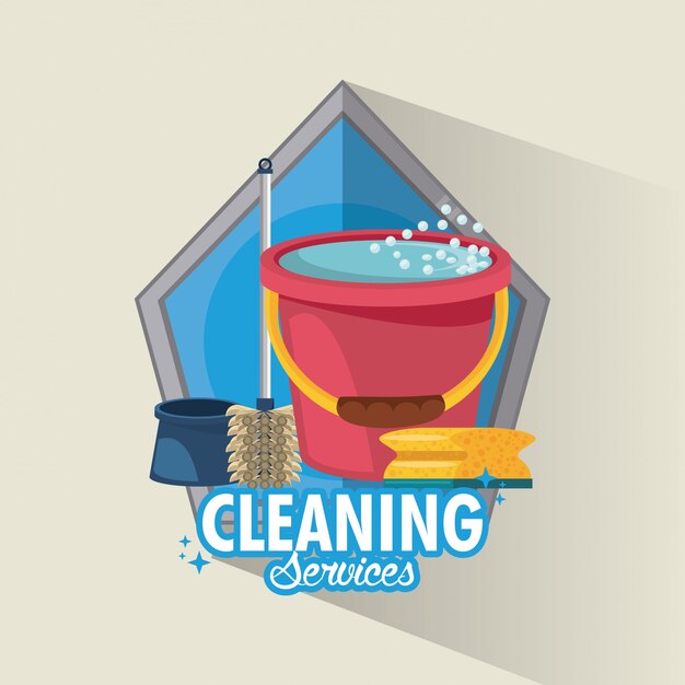 Servicio de limpieza y limpieza.
