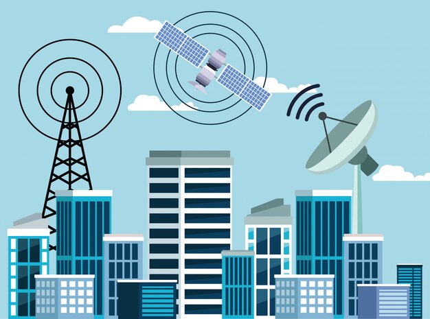 Servicio satelital de localización de GPS.