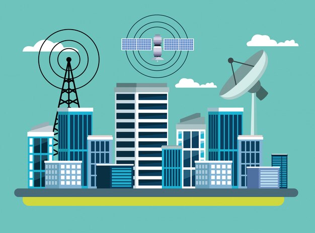 Servicio satelital de localización de GPS.