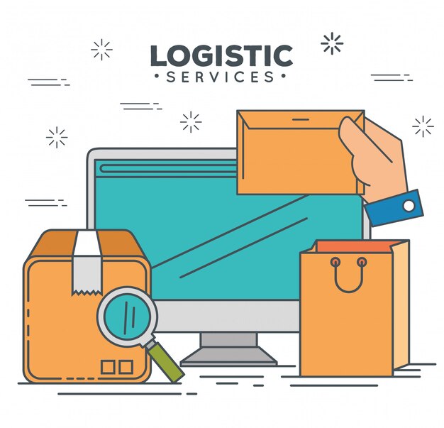 Servicios logisticos con computadora