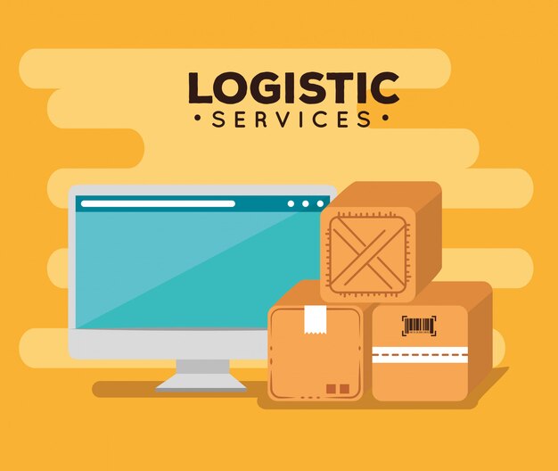 Servicios logisticos con computadora