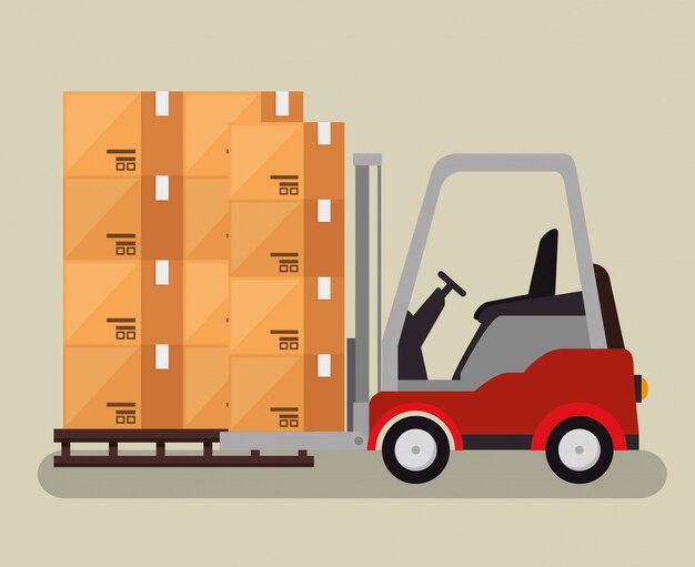 Servicios logisticos con montacargas