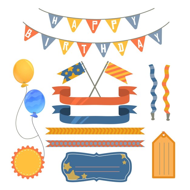 Set de álbum de recortes de cumpleaños