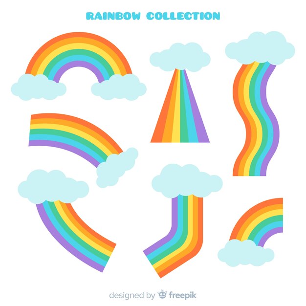 Set de arcoiris