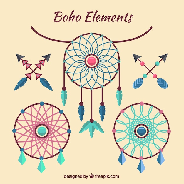 Set de atrapasueños y flechas 