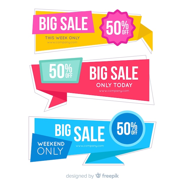 Set de banners de compras