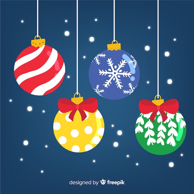 Set de bolas de navidad