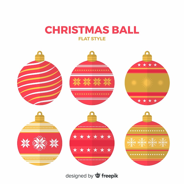Set de bolas de navidad