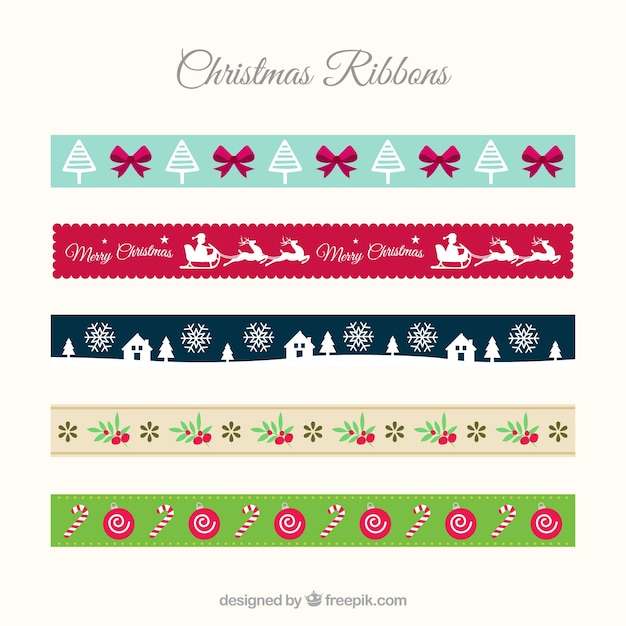Set bordes navideños 