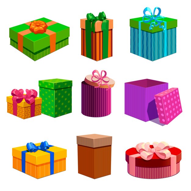 Set de cajas de regalo