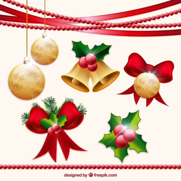 Set de decoración de navidad