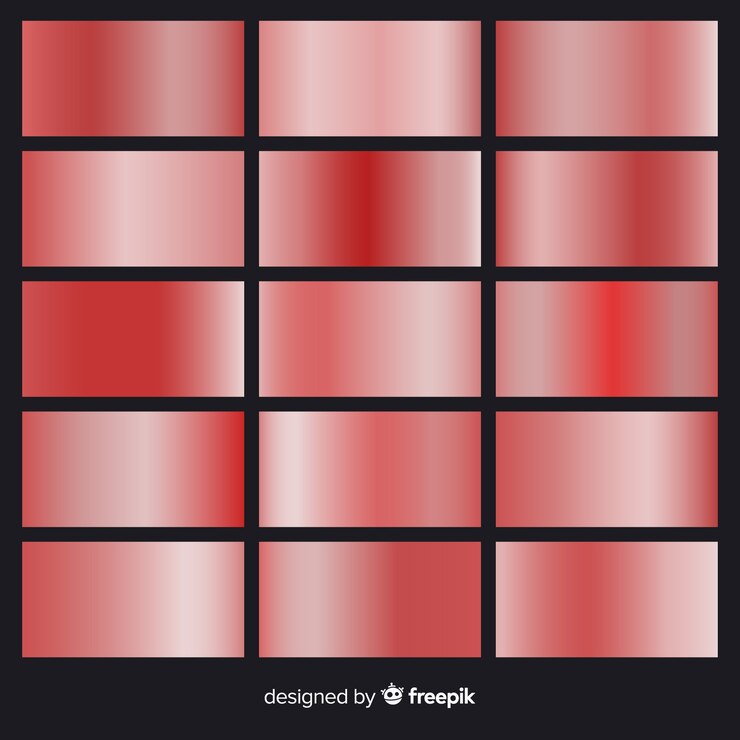 Vector gratuito set degradados oro rosa