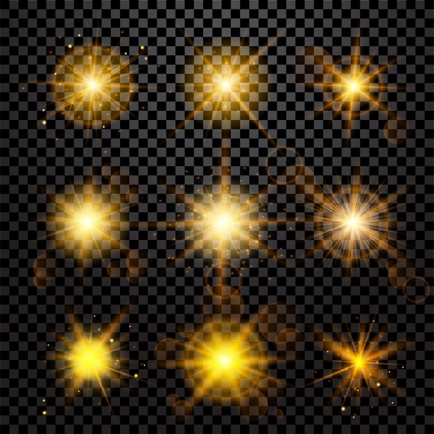 Set de efectos de luz