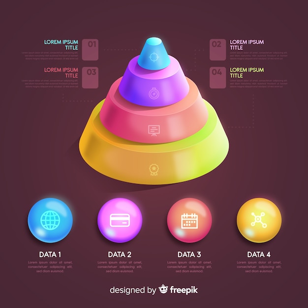 Vector gratuito set de elementos de infografía