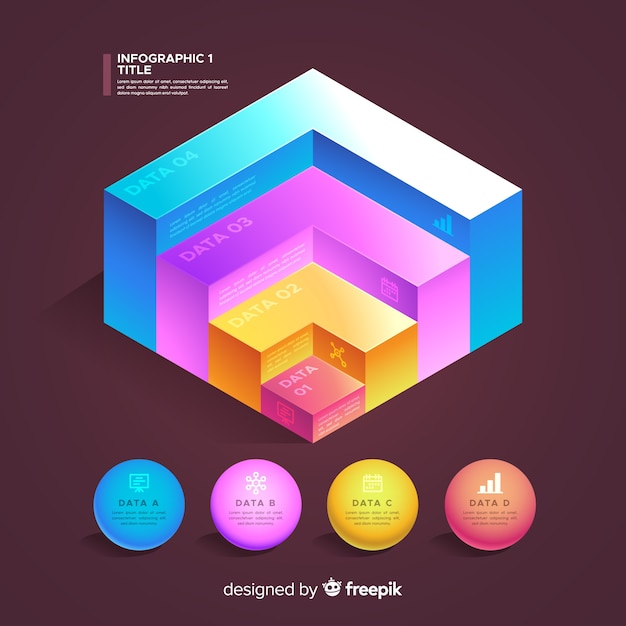 Set de elementos de infografías