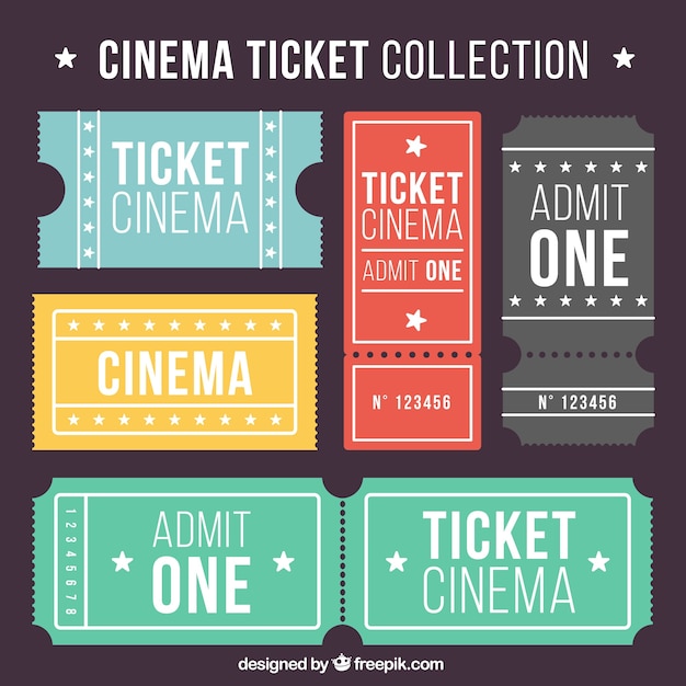 Set de entradas de cine