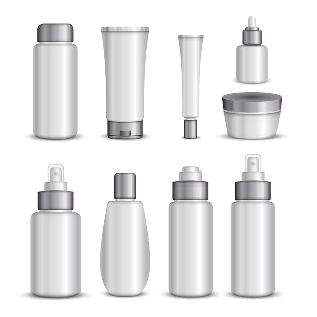 Set de envases cosméticos