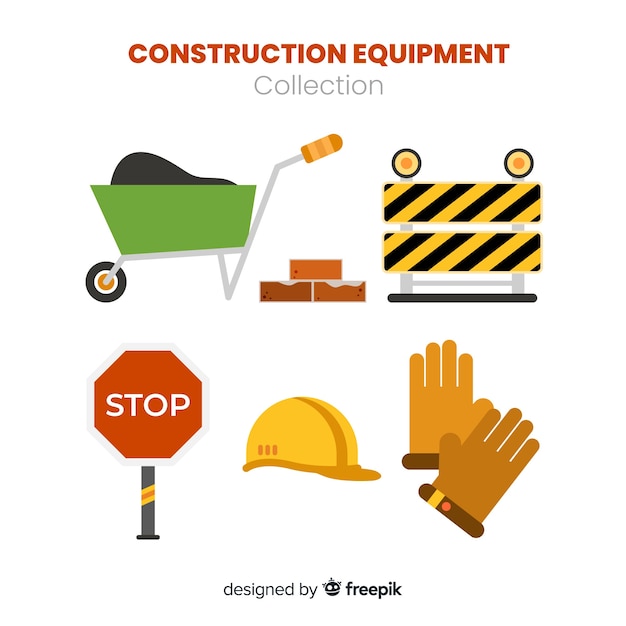 Set de equipamiento para la construcción