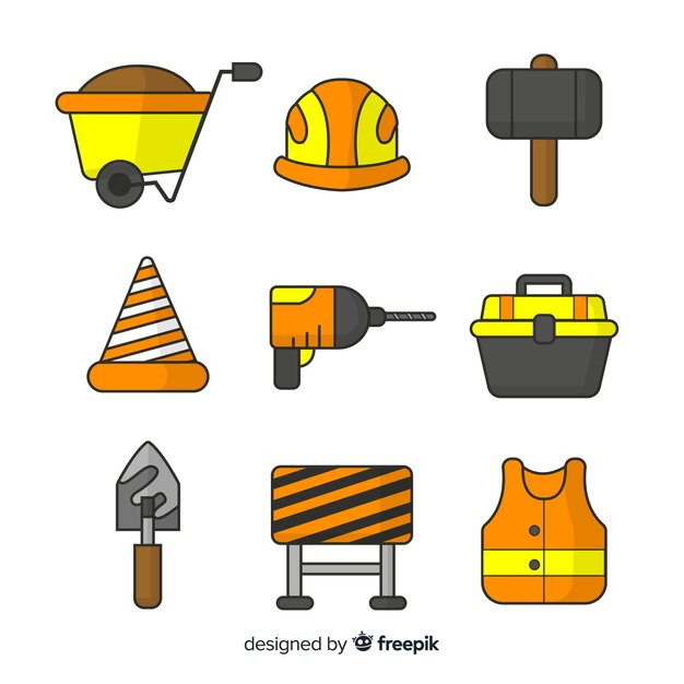 Set de equipamiento de construcción