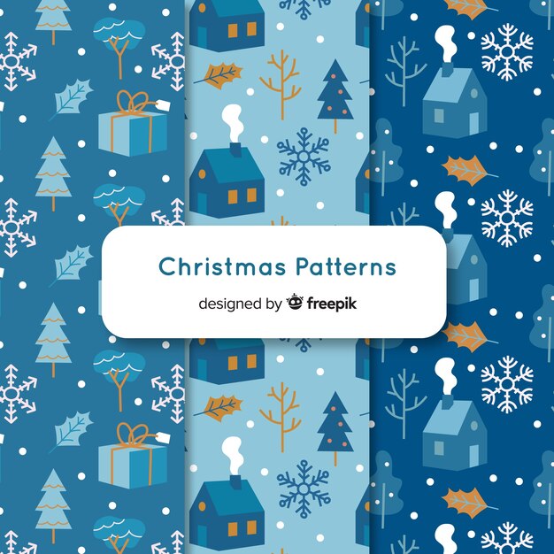 Set de estampados navideños