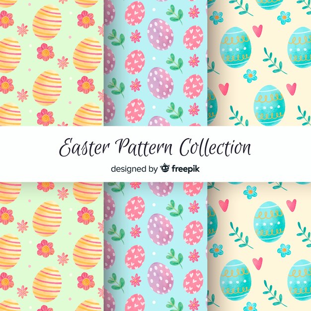 Set de estampados de pascua