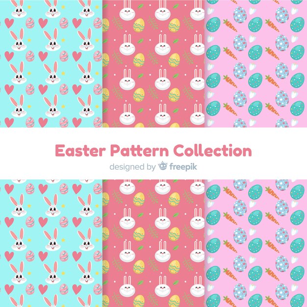 Set de estampados de pascua