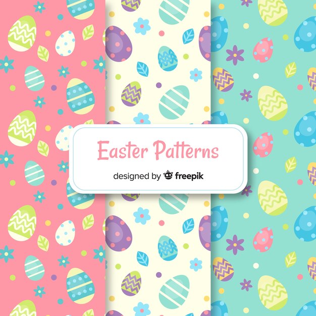 Set de estampados de pascua