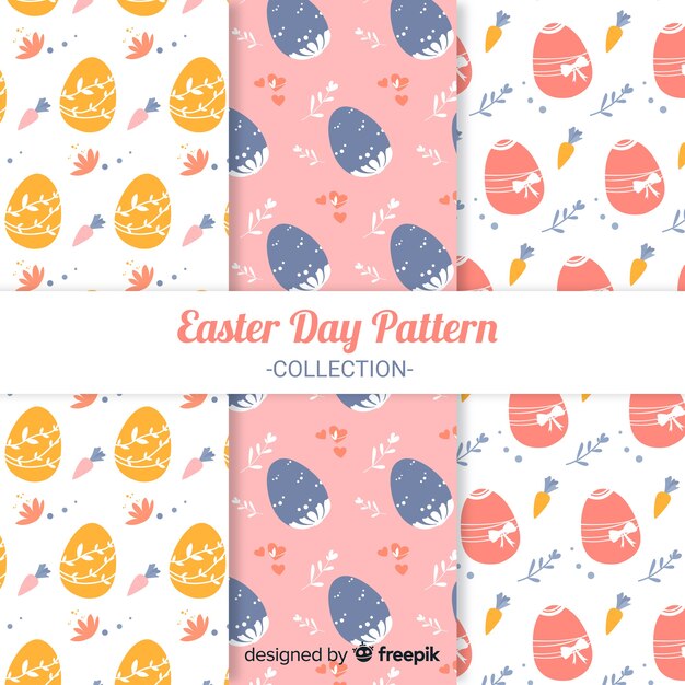 Set de estampados de pascua