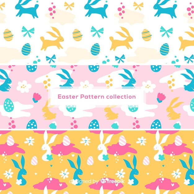 Set de estampados de pascua