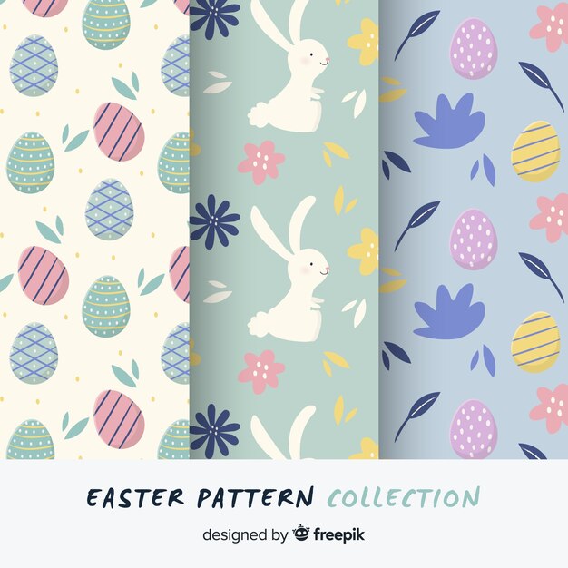 Set de estampados de pascua
