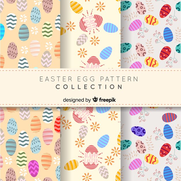 Set de estampados de pascua