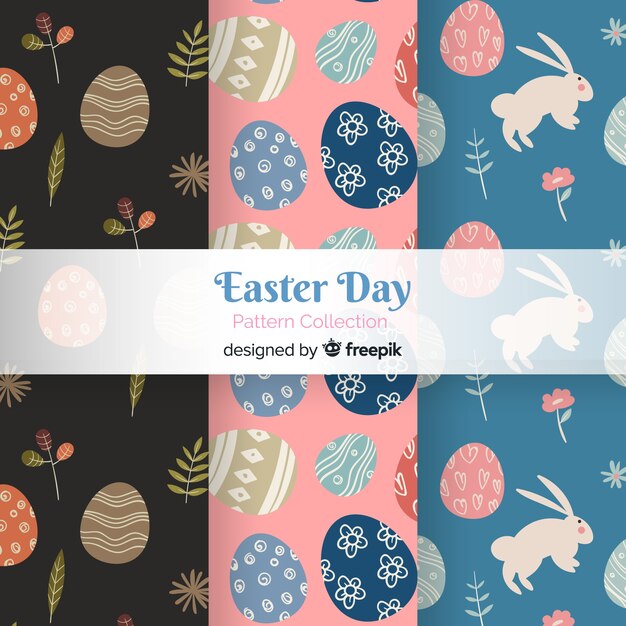 Set de estampados de pascua