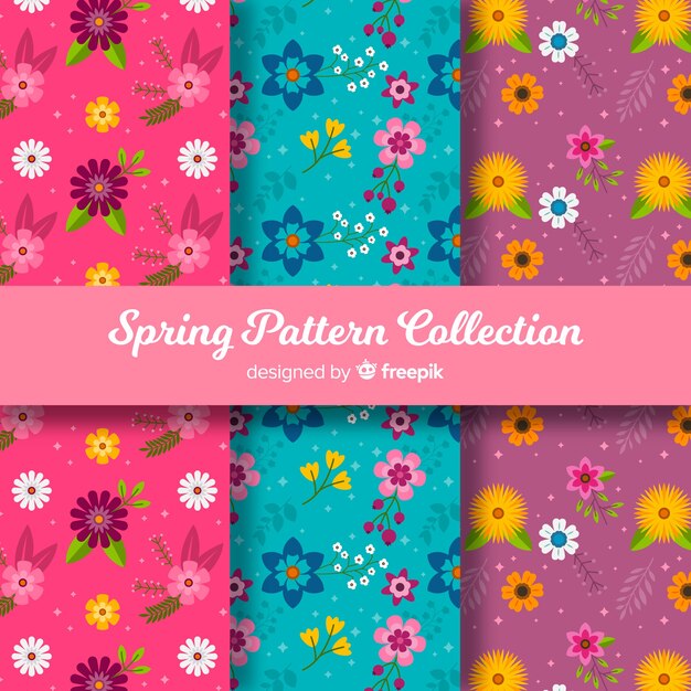 Set de estampados primaverales