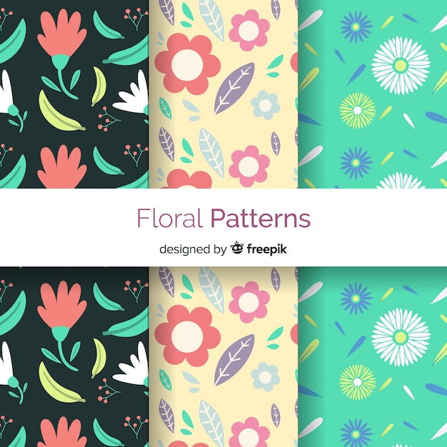 Set de estampados primaverales