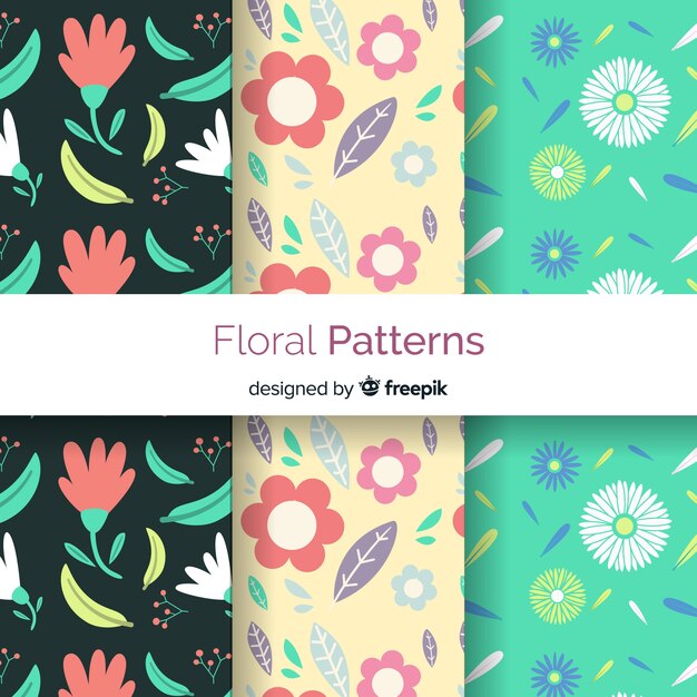 Set de estampados primaverales