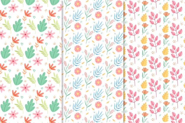 Set de estampados primaverales