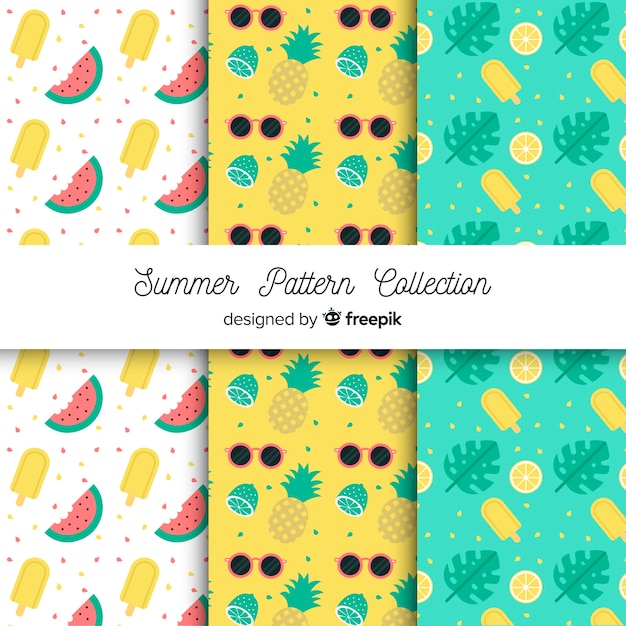 Set de estampados veraniegos