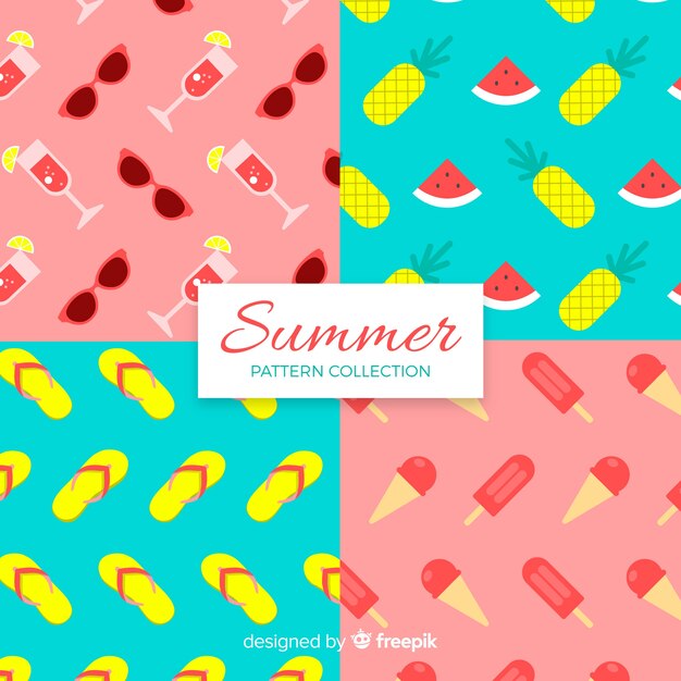 Set de estampados veraniegos