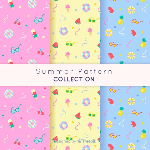 Set de estampados veraniegos