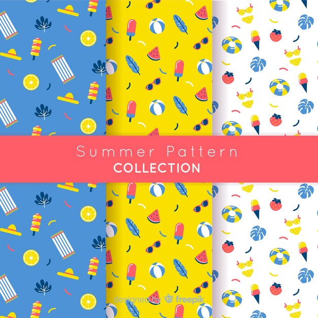 Set de estampados veraniegos