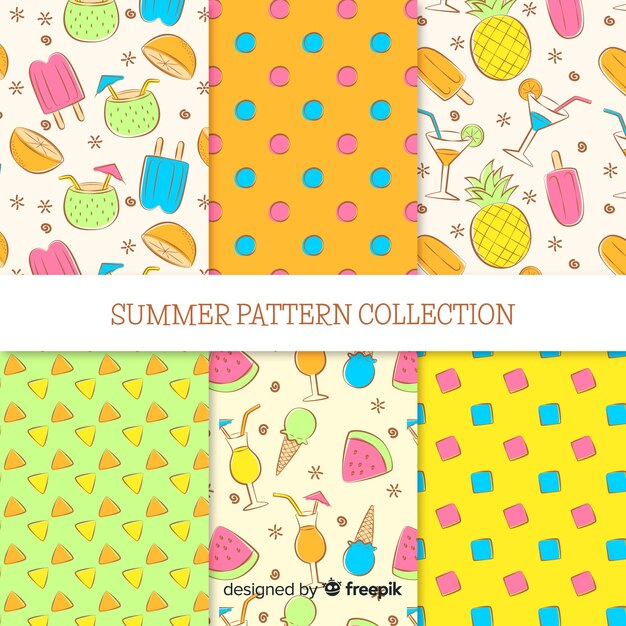 Set de estampados veraniegos