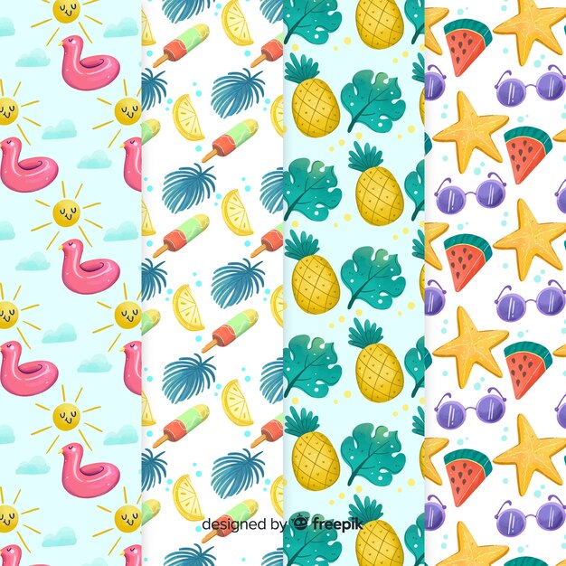 Set de estampados veraniegos
