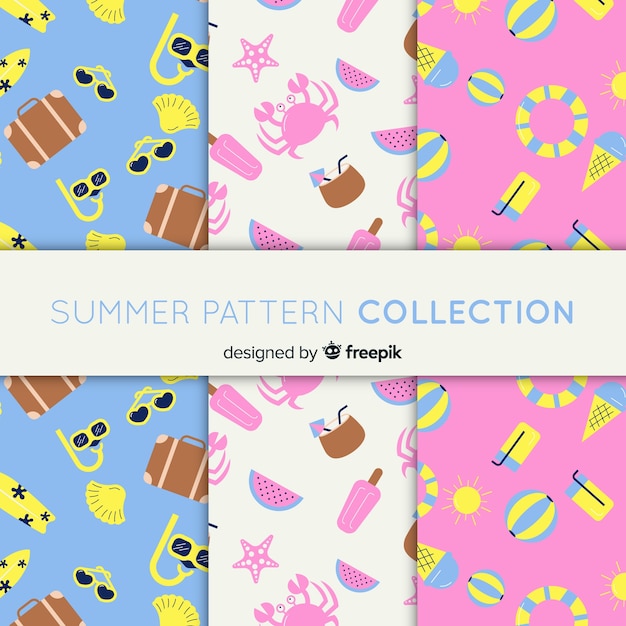 Set de estampados veraniegos