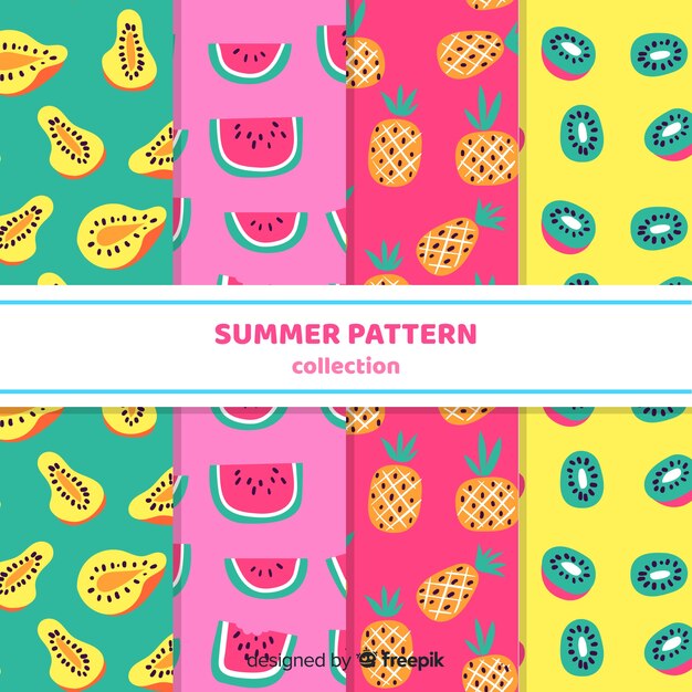 Set de estampados veraniegos