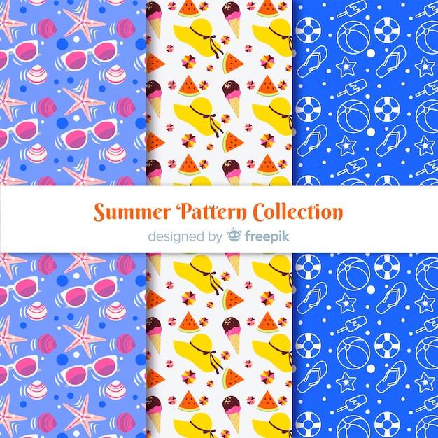 Set de estampados veraniegos