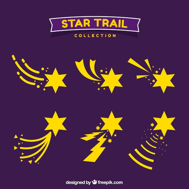 Vector gratuito set de estrellas