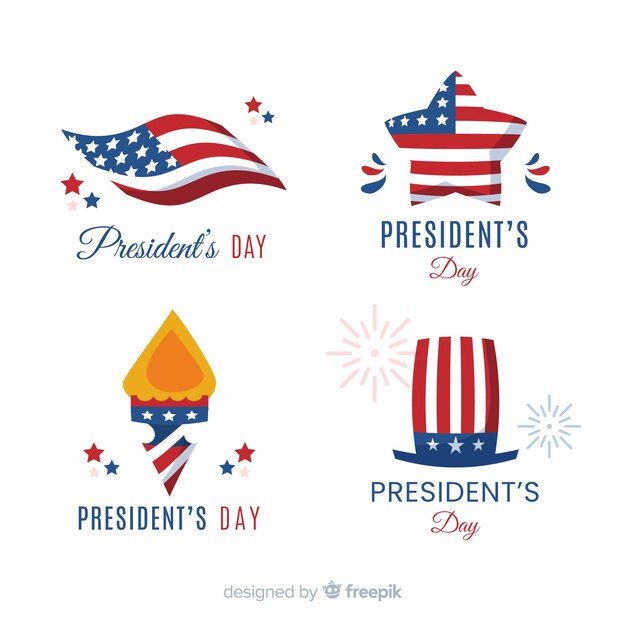 Set de etiquetas del día del president