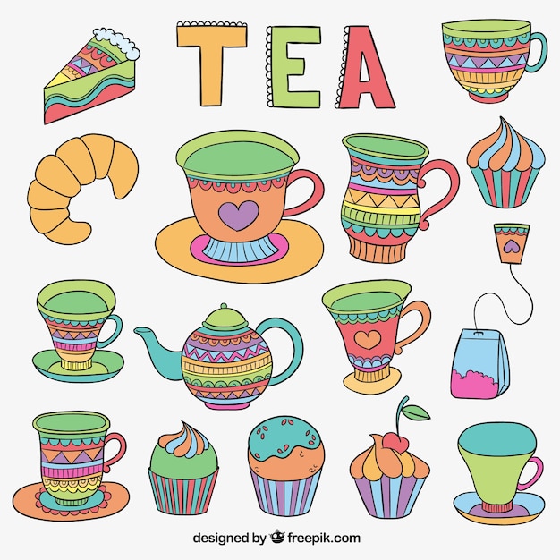 Set de hora del té